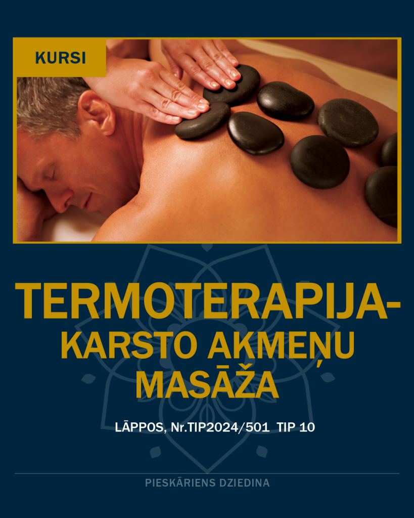 Termoterapija- karsto akmeņu masāža